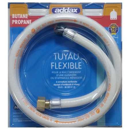 FLEXIBLE GAZ BUTANE 10ANS 2.00M NF36-112