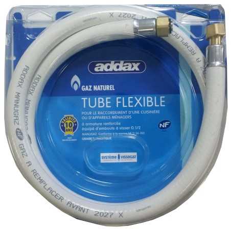 FLEXIBLE GAZ NATUREL 10 ANS 2.00M NF 36103