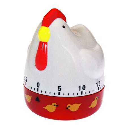 MINUTEUR MECANIQUE 60MN POULE 132 pour Minuteur de cuisine de MEZIE...