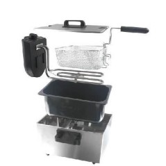 Friteuse inox 3l 2000W triomph