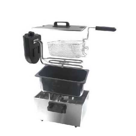 Friteuse inox 3l 2000W triomph