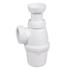 SIPHON DE LAVABO DIA 32MM REGLABLE HAUTEUR WIRQUIN