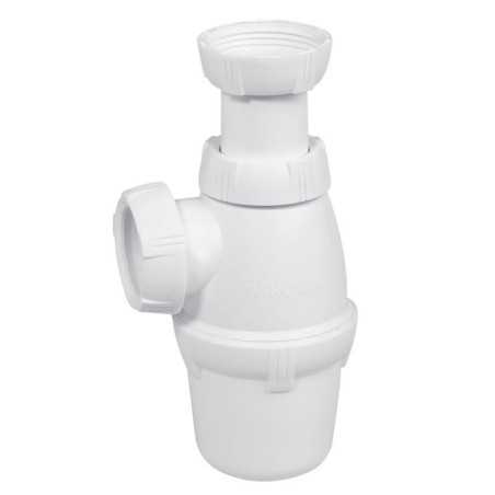 SIPHON DE LAVABO DIA 32MM REGLABLE HAUTEUR WIRQUIN