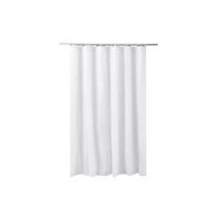 RIDEAUX DE DOUCHE BLANC OU COULEUR 100 % POLYESTER L 140 X H 200