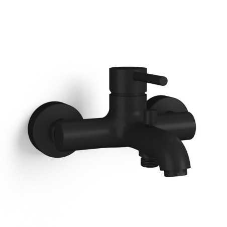 Mitigeur bain/douche noir cartouche ceramique 35mm