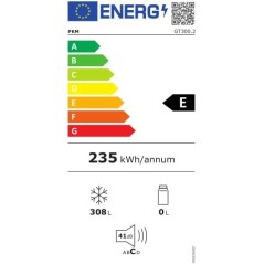 Congelateur coffre 300l blanc