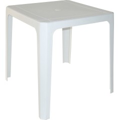 TABLE MONOBLOC PLASTIQUE 4 PIEDS 70X70cm