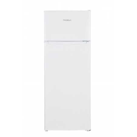 Refrigerateur double porte blanc 204l