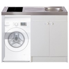 Kitchenette 120cm domino induction sans réfrigérateur