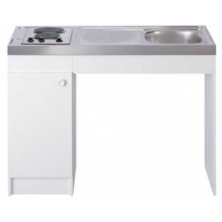 Kitchenette 120cm domino électrique_minuterie sans réfrigérateur