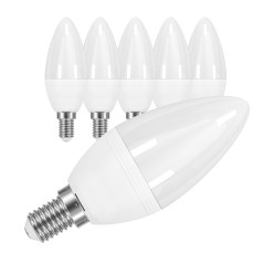 AMPOULE LED E14 3K FLAMME 6 WATTS